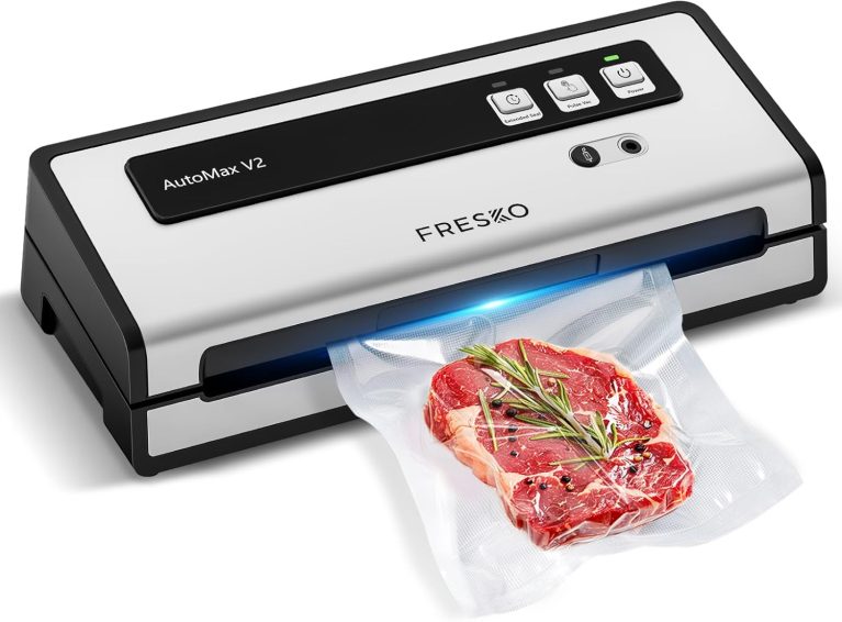 FRESKO Machine Sous Vide Alimentaire, 140 W, Verrouillage Automatique